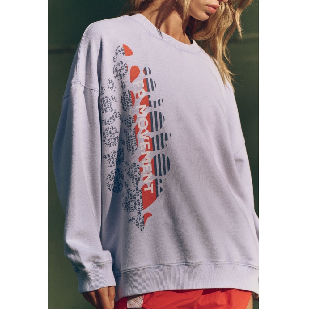 Free People | size small | all star logo pullover